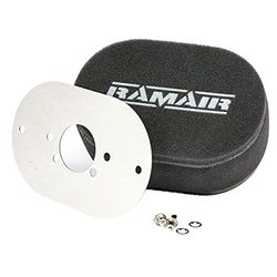 RAMAIR Carb Air Filters With Baseplate SU HIF7 1.875in 100mm Bolt On