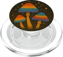 Colorido Rainbow Boho Setas Orgullo Bosque Vibes PopSockets PopGrip para MagSafe