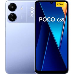 Xiaomi POCO C65 Smartphone + headphone, 6+128GB, 6.74” 90Hz Display, 18W fast charging, 50 MP Triple Camera, 5000 mAh, Purple