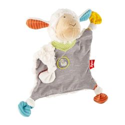 SIGIKID 39240 snuffelduk får gosig handduk flickor och pojkar babyleksak rekommenderas från födseln flerfärgad