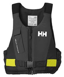 Helly Hansen Rider colete de ajuda à flutuabilidade, homem, preto (preto 980), One Size (tamanho do fabricante: 60/70)