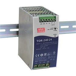 Mean Well TDR-240-24 DIN-rail-voeding (DIN-rail) 24 V/DC 10 A 240 W 1 x