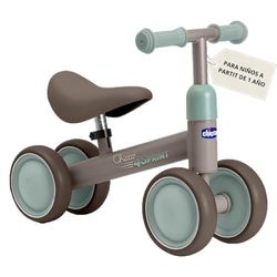 Chicco Triciclo Bebe 1 Año, Correpasillos Bebe, Bicicleta sin Pedales, 1-3 Años, máx 20 kg, Juguetes niños, Regalo niño, con Ruedas de Goma, Asiento Suave, Asas Antideslizantes, Beige