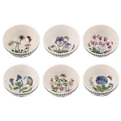 Portmeirion Botanic Garden stacking bowl 14cm set of 6 cereal, soup, d