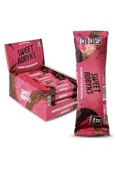 SWEET ROBYN’S Raspberry Protein Bars – 18 g Protein, Collagen-Infused, Low-Sugar, Real Belgian Chocolate (12-Pack, 55 g Each)