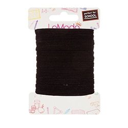 LA MODA PRINCESS SOFT PONYTAILERS BLACK