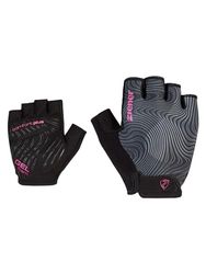 Ziener Constance - Guanti da ciclismo da donna, traspiranti, ammortizzanti, colore nero, 7