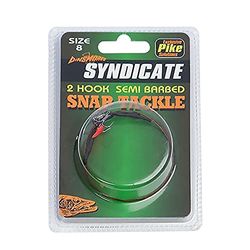 Dinsmores Unisex's SP2H10 2 Snoekhaak SEMI prikkelbed SNAP Tackle Maat 10
