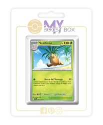 Noadkoko 003/191 Reverse - Myboost X Écarlate et Violet 8 Étincelles Déferlantes - Coffret de 10 Cartes Pokémon Françaises