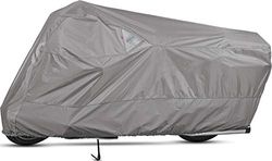 Dowco Guardian 51223-07 WeatherAll Plus Cubierta Impermeable para Motocicleta Interior/Exterior: Gris, Cruiser