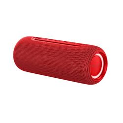 Kruger & Matz Altavoz Bluetooth Inalámbrico Calle KM0565 Potencia 20 W Función TWS Retroiluminación RGB Protección IPX5 Rojo