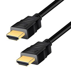 LogiLink CH0100 - HDMI-kabel, A/M naar A/M, 4K/60 Hz, CCS, zwart, 1 m