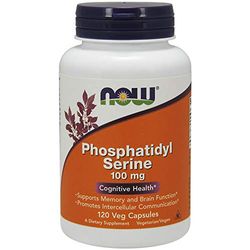 Now 100 mg Phosphatidyl Serin 120 Veg Gélules