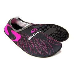 SOLA Unisex aktiv sula sko grått/rosa Size 36/37