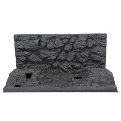 Lucky Reptile Rocky Canyon (2-delig)- Scape it Easy - Basalt Grey, 78 x 38 x 38 cm, voor Starter Kits 80 cm