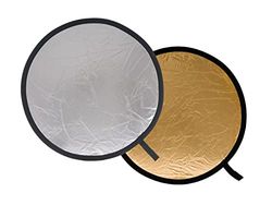 Lastolite reflector, 75 cm, zilver/goud