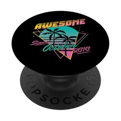 Awesome Since October 2010 PopSockets PopGrip Adhesivo