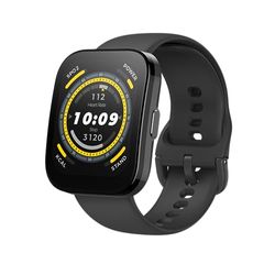 Amazfit A2215 Bip 5 Smartwatch met hartslag 1 91 inch display met 120 sportmodi bluetooth-oproep GPS & 4 satellietpositioneringssystemen Alexa SpO2-monitor 10 dagen batterijduur dames en heren Zwart