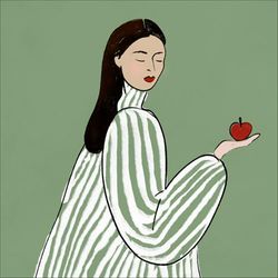 Pro-Art Cuadro de cristal Holding An Apple II, 50 x 50 cm
