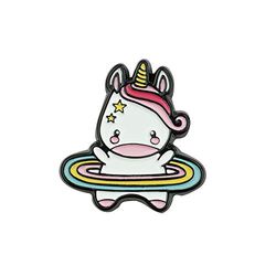 Legami ENA0005 Cutie Set of 2 Metal Unicorn Stickers