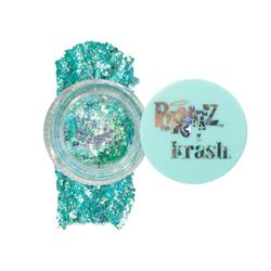 Bratz x Krash Kosmetics - Glitter Cream ICY Glitter Jelly Sasha- Jelly Texture - Multicolor Particles - Mermaid Effect Sequins - Dazzling