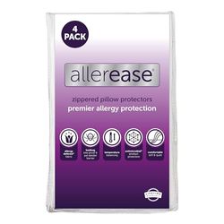 Aller-Ease King-2 Pack, Polyester, White, Standard