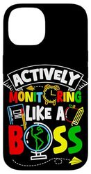 Actively Monitoring LIKE A Boss Actively Monitoring Boss Case for iPhone 14