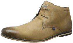 s.Oliver Män Casual Desert Boots, Brun kamel 310, 43 EU