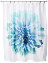Madison Park Rideau de Douche, Aqua, 72 x 72