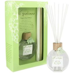 Di Palomo Vegan White Grape & Aloe Fragrance Reed Diffuser 100ml. Luxury Reed Diffuser. Oil Diffusers for Home. Diffusers for Home. Air Fresheners For Home. Vegan Gifts. Vegan Home Fragrance.