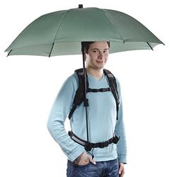 Parapluie Swing handsfree olive avec sangles de support