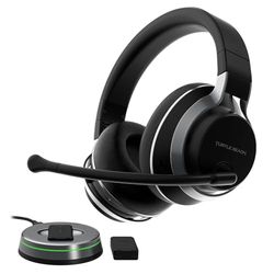 Turtle Beach Stealth Pro Wieloplatformowy Bezprzewodowy Bluetooth Gamingowy Zestaw Słuchawkowy do gier z Aktywną Redukcją Szumów na Xbox Series X|S, Xbox One, PS5, PS4, PC, Switch i Mobilne