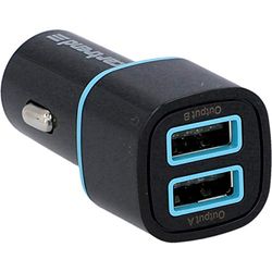 Cartrend 10417 - Conector USB para Cargar y Alimentar Diferentes Dispositivos (12/24 V, 2400 mA)