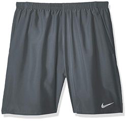 Nike M Nk Run Short 7In BF Pantaloncini Sportivi, Uomo, Iron Grey/Reflective Silv, S
