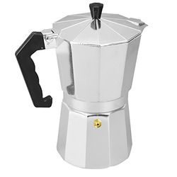 Losa Home Kitchen Use Aluminum Coffee Moka Maker Pot Top Expresso Latte Stove Percolator 6 Cups 300ML Capacity