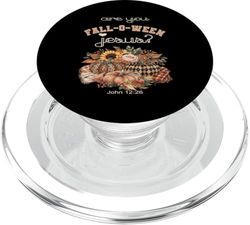 Otoño Cristiano Otoño Bonita Calabaza ¿Eres Falloween PopSockets PopGrip para MagSafe