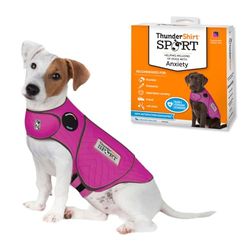 Thundershirt dogs Thundershirt Dog Anxiety Jacket, Fuchsia, klein 15-25 lbs UK