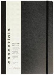 Peter Pauper Press Essentials A4 Dot Matrix Notebook