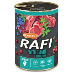 DNP Sp. z o.o. PUSZ Natvoer voor honden, 400 g Lamb Junior in Patea