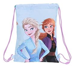 FROZEN Sac à dos plat Junior, sac à dos, idéal pour les enfants de différents âges, confortable et polyvalent, qualité et résistance, 26 x 34 cm, couleur lilas, lilas, Estándar, Décontracté