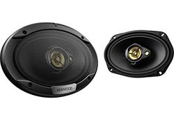 KENWOOD Altavoces Coaxiales KFC-S6976EX, 6"x 9", 3 Vías, 500W