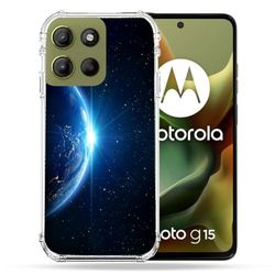 Cokitec Wzmocniona obudowa dla Motorola G15 Universe Planete Earth