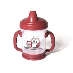 TOM ET ZOE, PU1007, ergonomische 21cl lekvrije overgangsbeker voor kinderen, antidruppelventiel, veilige materialen, kleurrijk ontwerp
