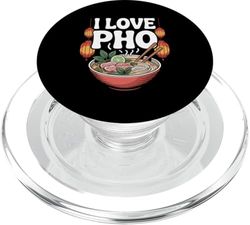 I Love Pho sopa de fideos vietnamita PopSockets PopGrip para MagSafe