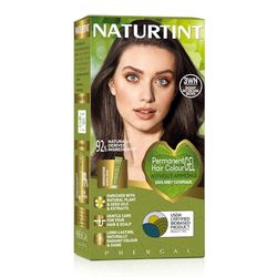 Naturtint Permanent Hair Colour Gel 3WN Radiant Nature Dark Brown, Plant Enriched, Ammonia Free, Long Lasting Grey Coverage and Radiant Colour, Nourishment and Protection
