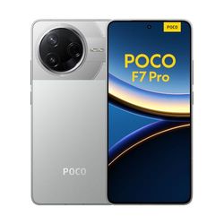 Xiaomi POCO F7 Pro Smartphone, 12+256, Silver, 6000mAh battery, 90W HyperCharge, HyperAI(No power adapter included)