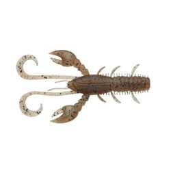 Berkley Pulse Realistic Craw; kräftbete i mjukplast för predatorfiske i sötvatten; Texas, Carolina, Cheb Rig, Ned Rig & Jighead; räksmak för abborre, gös, 7cm, räka, Shrimp