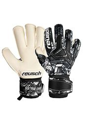 Reusch Attrakt Freegel Gold Evolution Cut Gants de Gardien de But Unisexe avec Couture extérieure et revêtement doré adhérent, adaptés à Toutes Les Surfaces de Terrain de Jeu