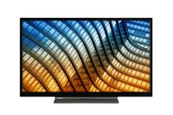 Toshiba Smart TV 32" HD Ready 32WK3C63DA, TV 32 Pollici con Alexa Integrata, Compatibile con Alexa e Google Assistant, Digitale DVB-T2, DLED, HDR10, Dolby Audio