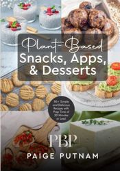 Plant-Based Snacks, Apps, & Desserts